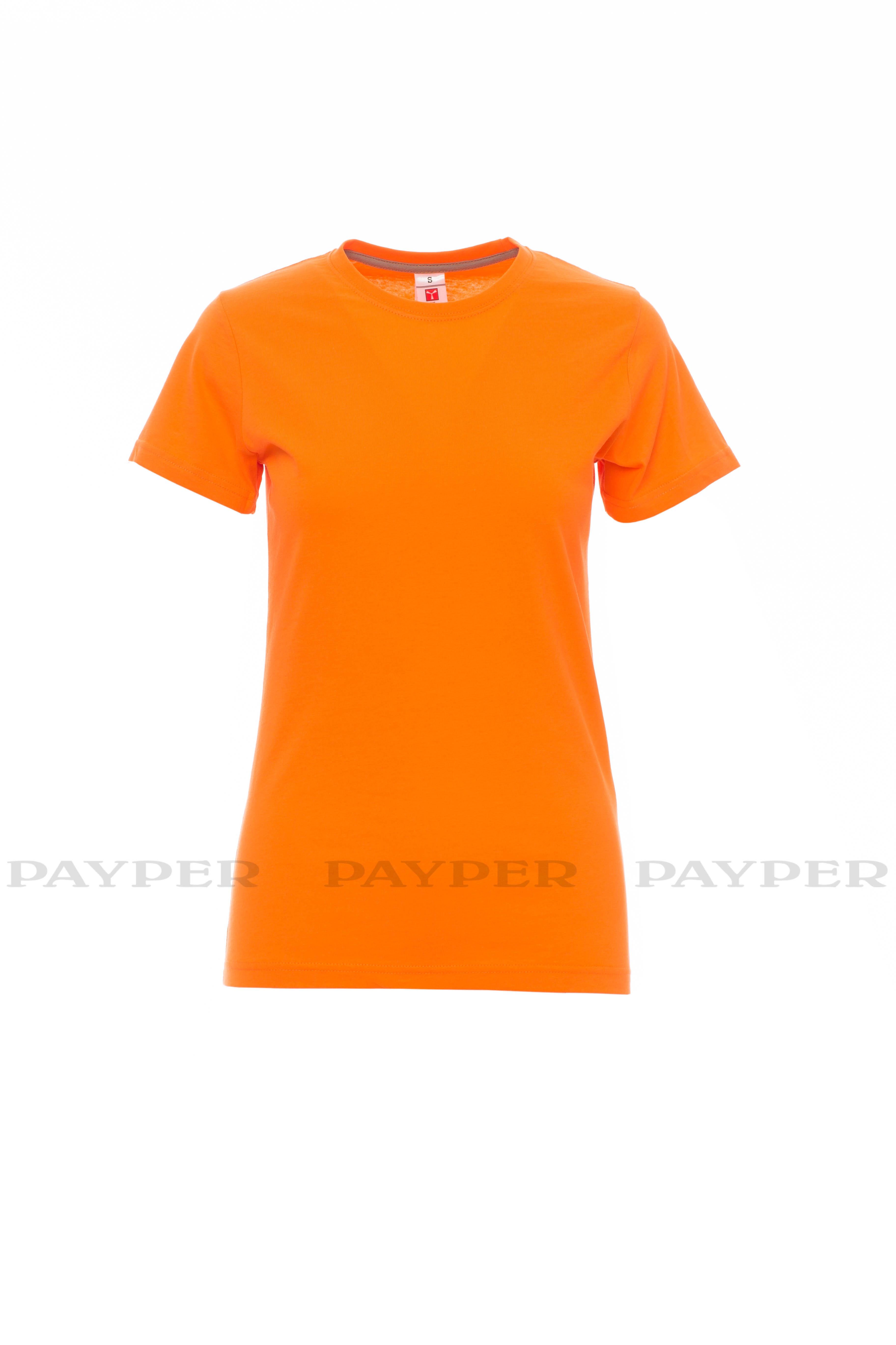 t-shirt-femme-orange