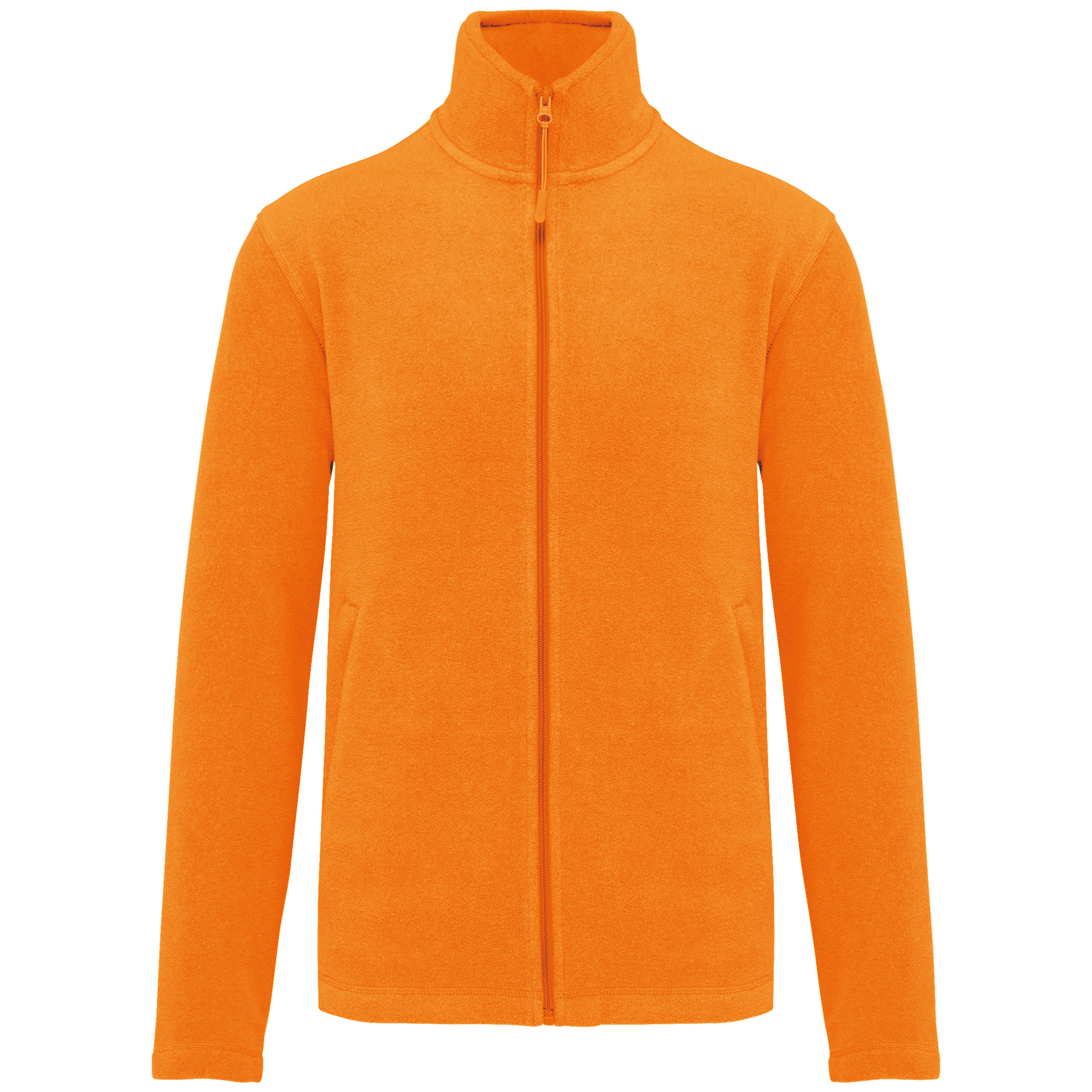 veste-polaire-orange-fluo