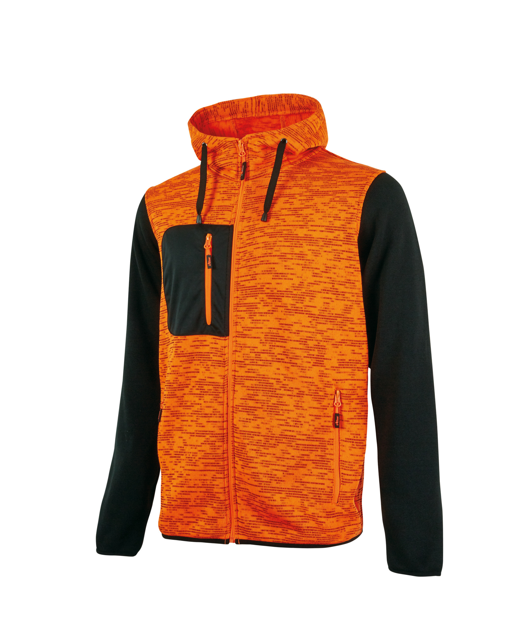 sweat-zippe-capuche-orange